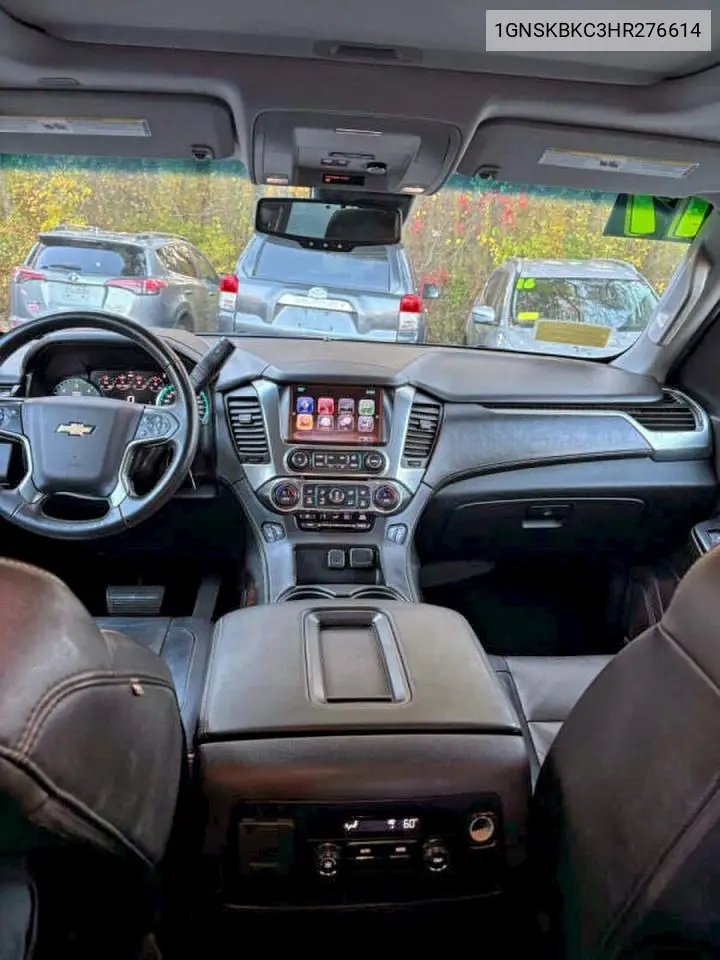 1GNSKBKC3HR276614 2017 Chevrolet Tahoe K1500 Lt