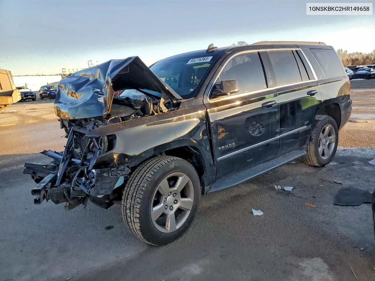 1GNSKBKC2HR149658 2017 Chevrolet Tahoe K1500 Lt
