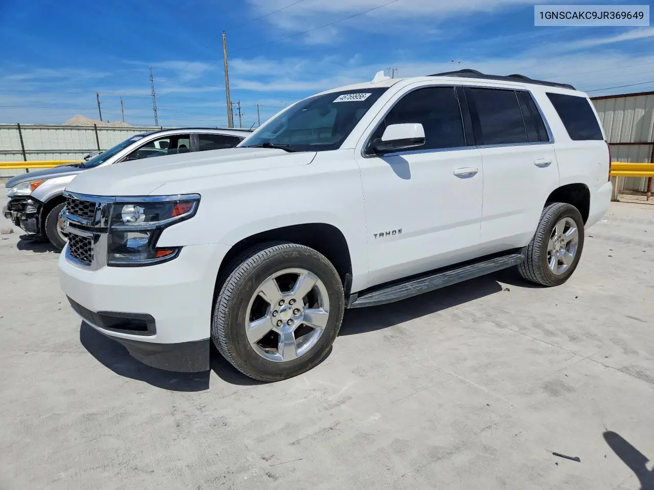 1GNSCAKC9JR369649 2018 Chevrolet Tahoe C1500 Ls