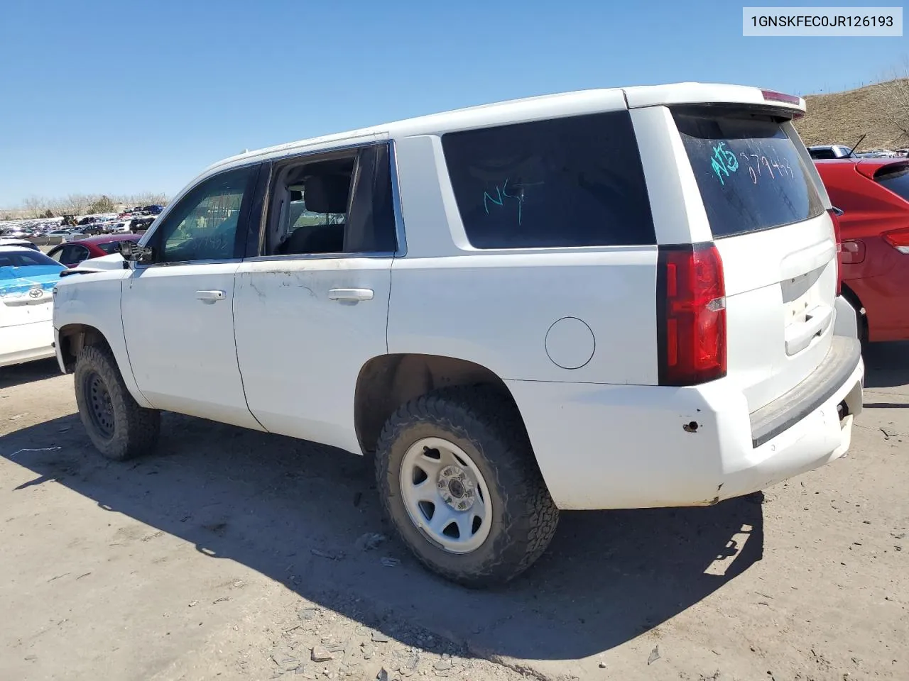 2018 Chevrolet Tahoe Special VIN: 1GNSKFEC0JR126193 Lot: 49753054