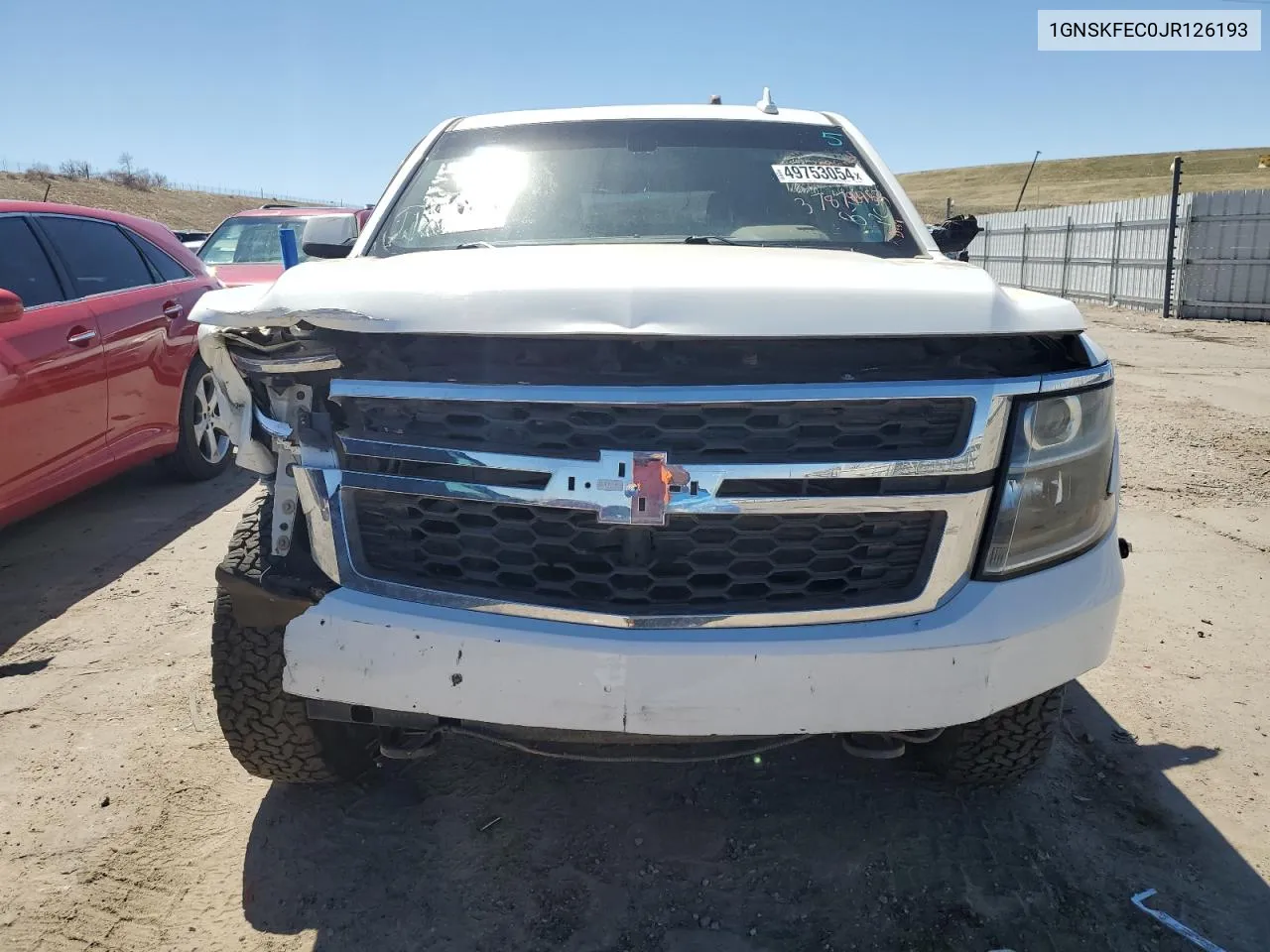 2018 Chevrolet Tahoe Special VIN: 1GNSKFEC0JR126193 Lot: 49753054