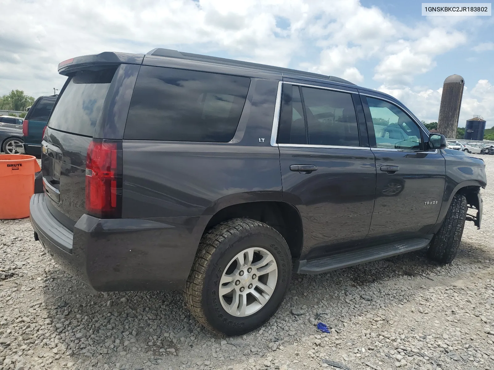 2018 Chevrolet Tahoe K1500 Lt VIN: 1GNSKBKC2JR183802 Lot: 59141304