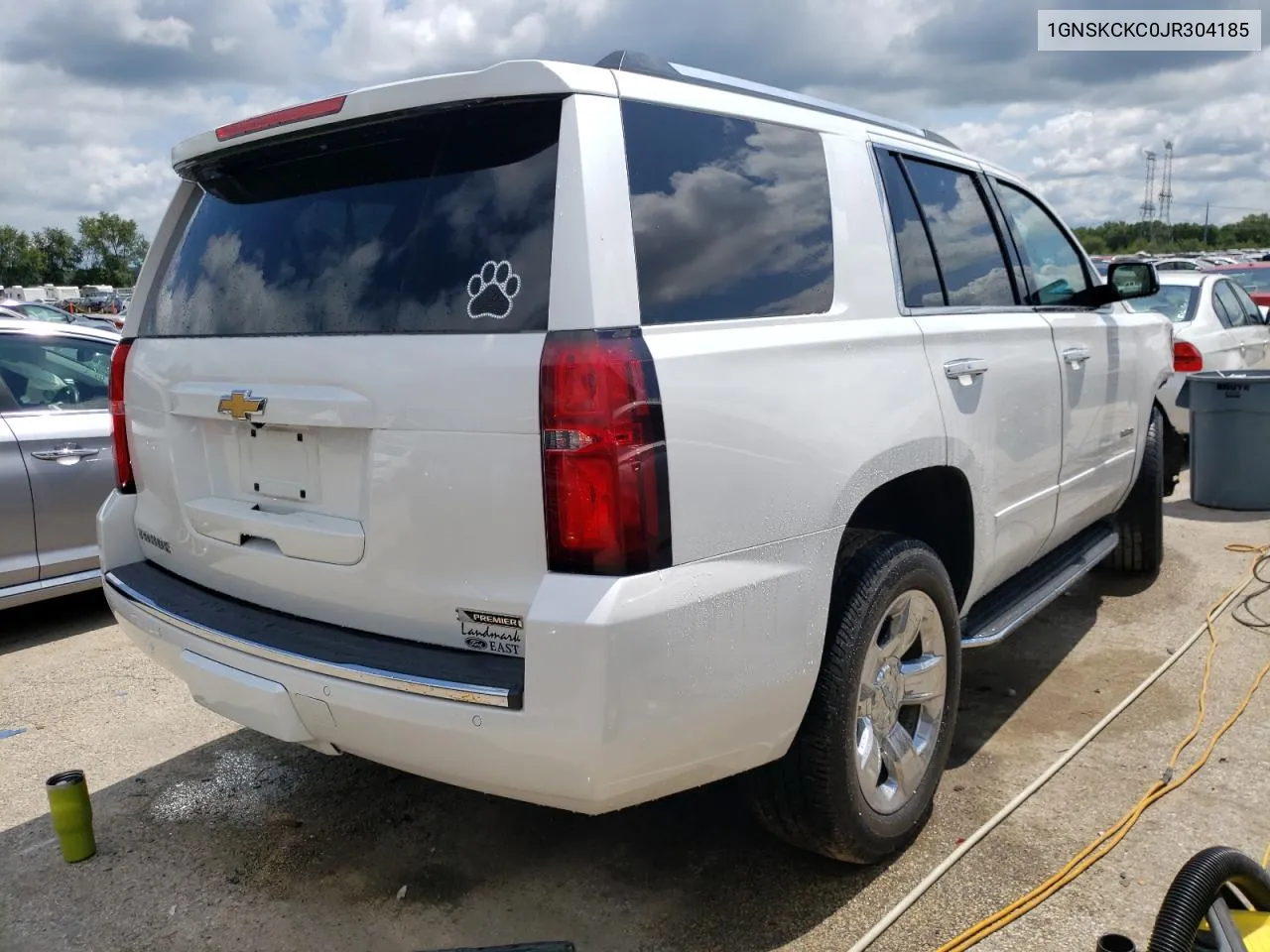 2018 Chevrolet Tahoe K1500 Premier VIN: 1GNSKCKC0JR304185 Lot: 65448244