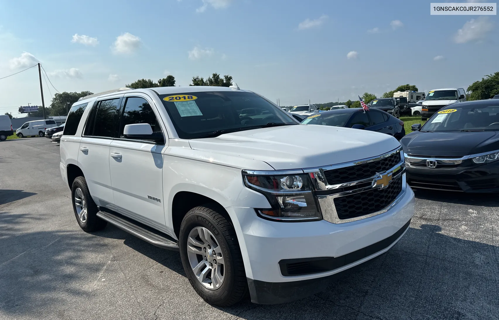 2018 Chevrolet Tahoe C1500 Ls VIN: 1GNSCAKC0JR276552 Lot: 67855954