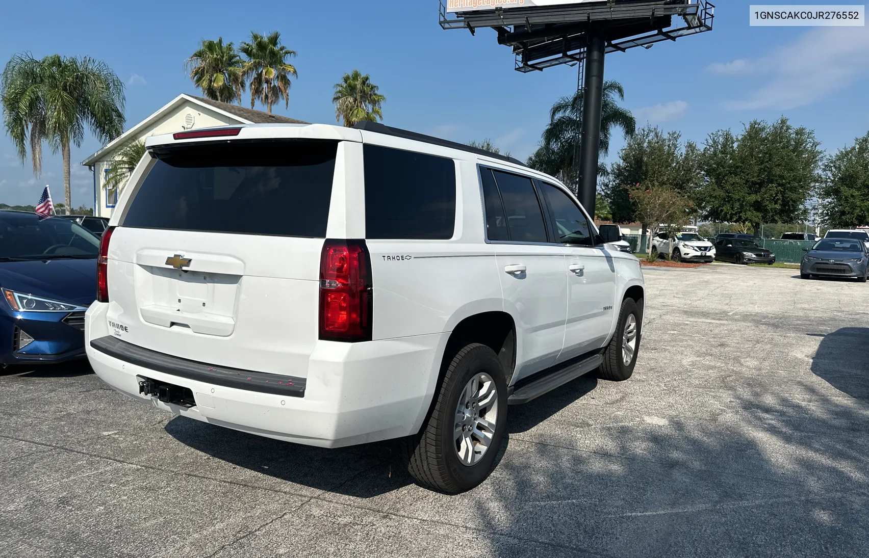 2018 Chevrolet Tahoe C1500 Ls VIN: 1GNSCAKC0JR276552 Lot: 67855954