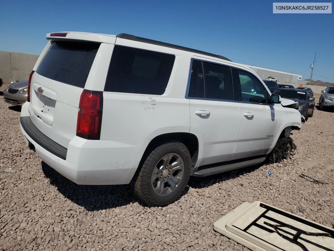 2018 Chevrolet Tahoe K1500 Ls VIN: 1GNSKAKC6JR258527 Lot: 71314804