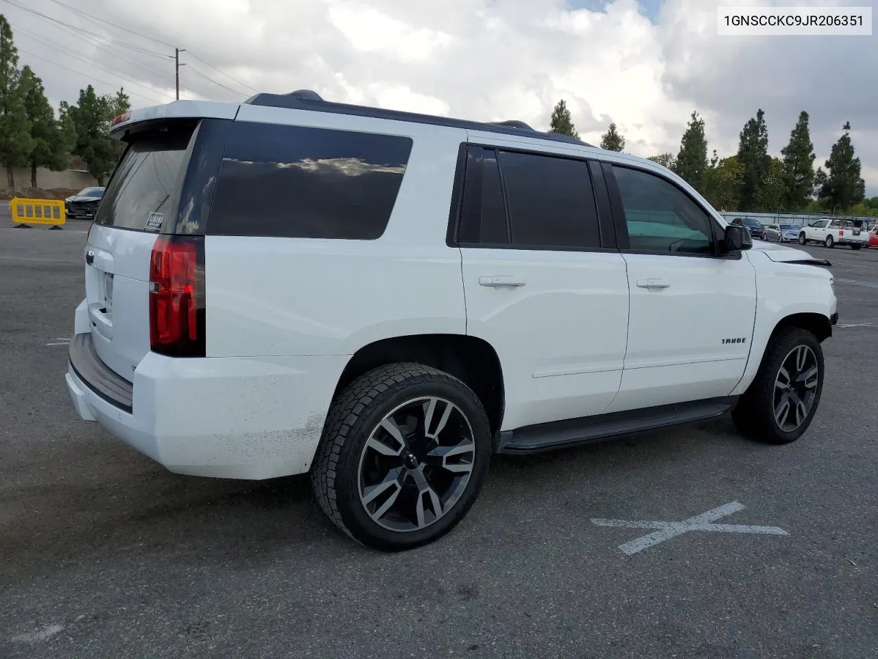 2018 Chevrolet Tahoe C1500 Premier VIN: 1GNSCCKC9JR206351 Lot: 71756424