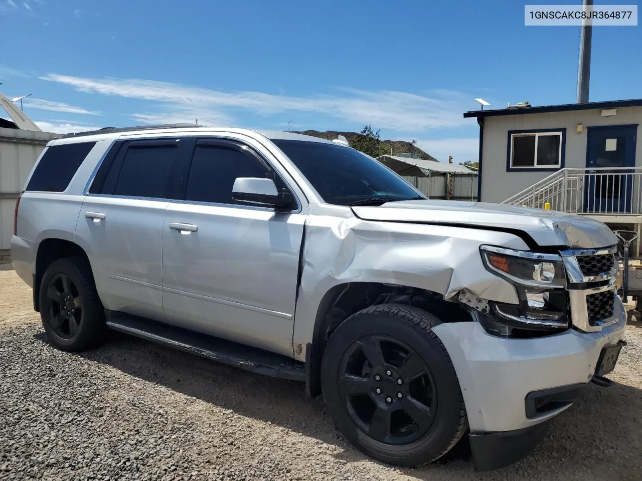 2018 Chevrolet Tahoe C1500 Ls VIN: 1GNSCAKC8JR364877 Lot: 72959104