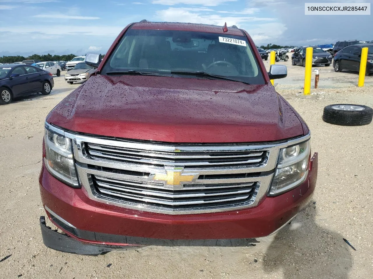 2018 Chevrolet Tahoe C1500 Premier VIN: 1GNSCCKCXJR285447 Lot: 73221074