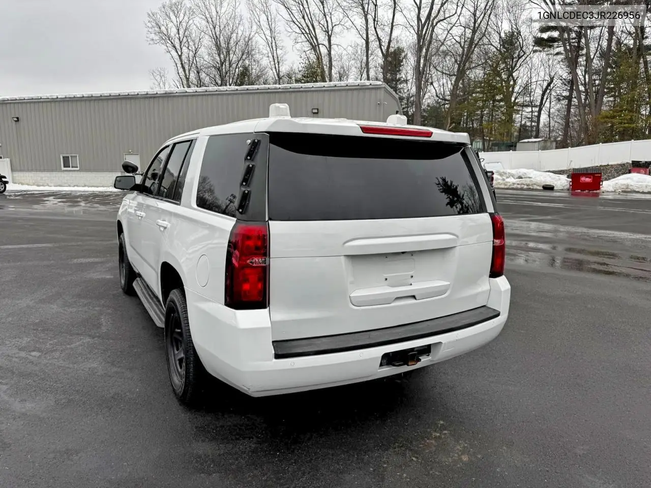 1GNLCDEC3JR226956 2018 Chevrolet Tahoe Police