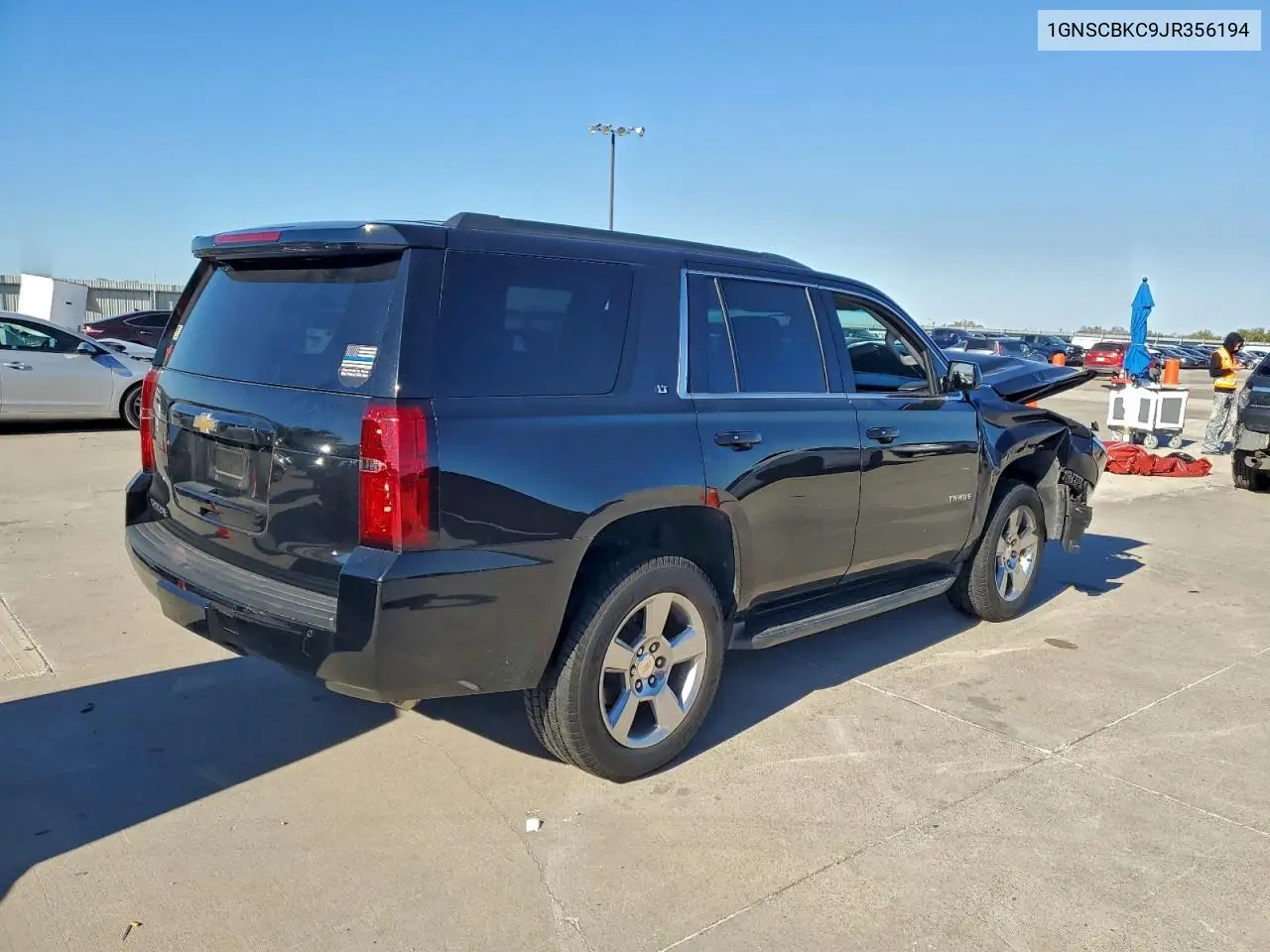 1GNSCBKC9JR356194 2018 Chevrolet Tahoe C1500 Lt