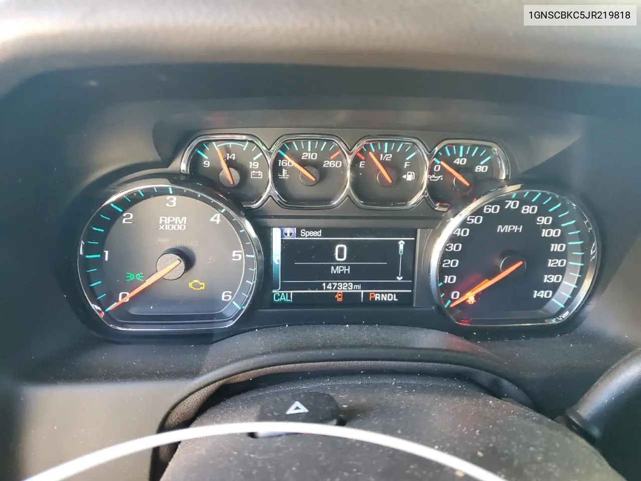 1GNSCBKC5JR219818 2018 Chevrolet Tahoe C1500 Lt