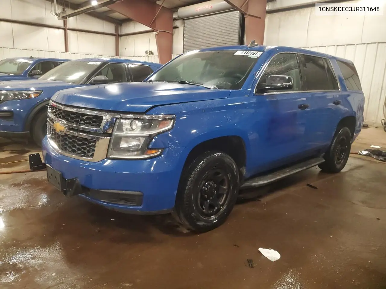 1GNSKDEC3JR311648 2018 Chevrolet Tahoe Police