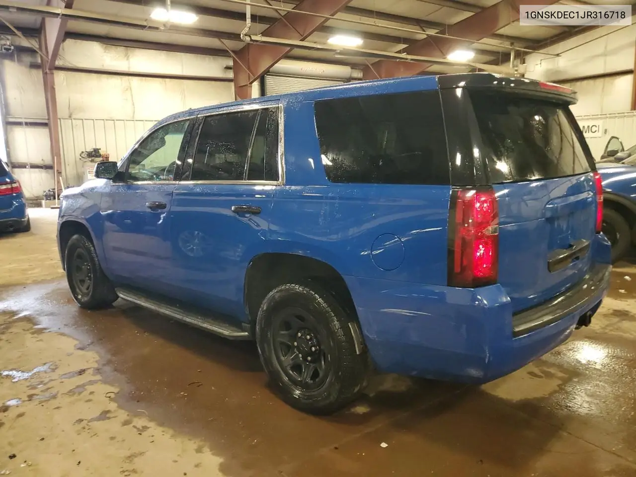 1GNSKDEC1JR316718 2018 Chevrolet Tahoe Police