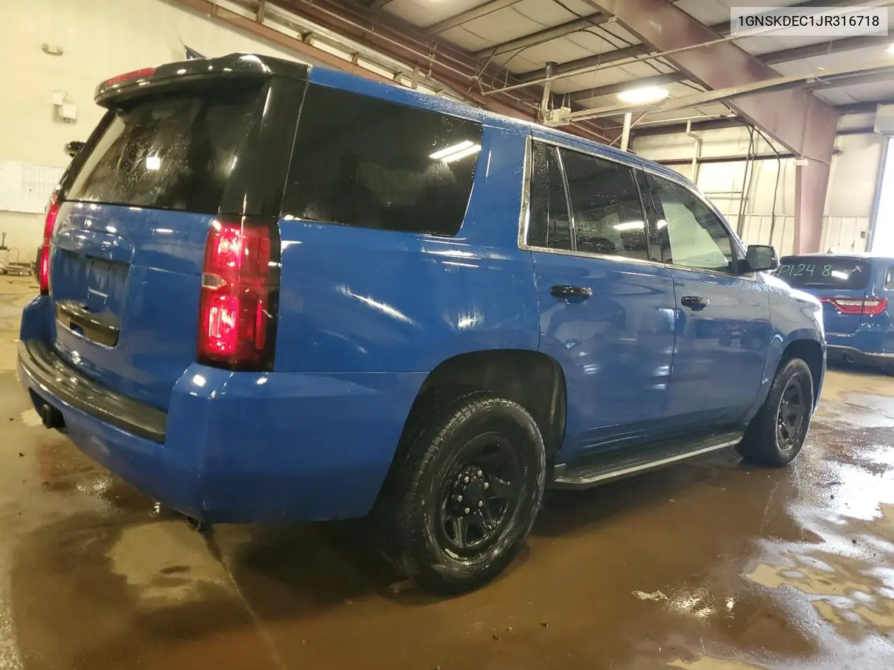 1GNSKDEC1JR316718 2018 Chevrolet Tahoe Police