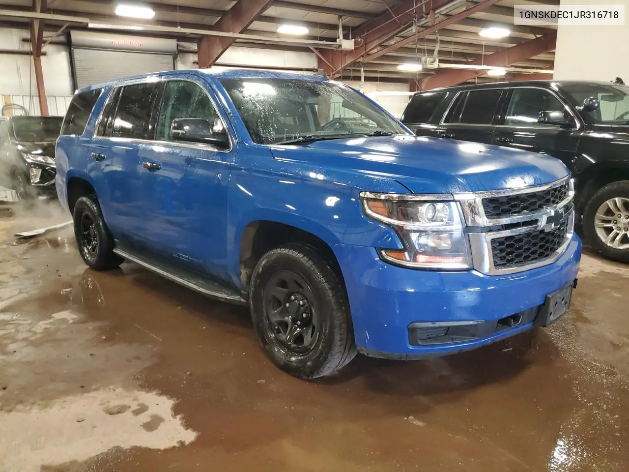 1GNSKDEC1JR316718 2018 Chevrolet Tahoe Police