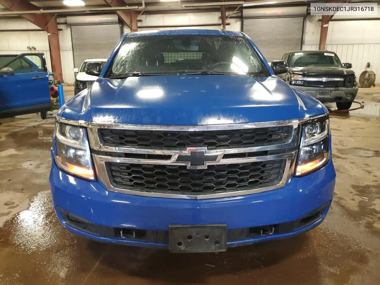 1GNSKDEC1JR316718 2018 Chevrolet Tahoe Police