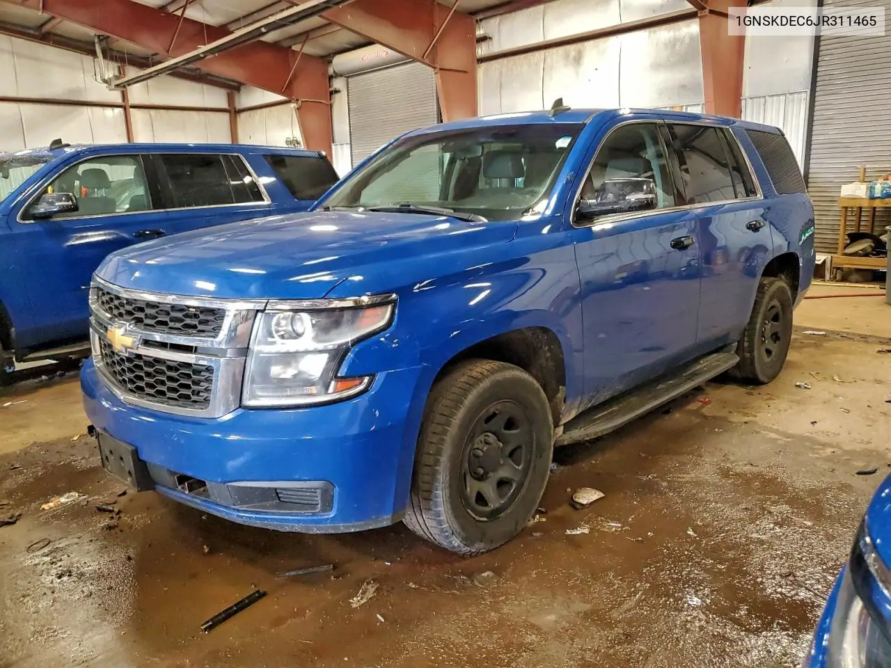 1GNSKDEC6JR311465 2018 Chevrolet Tahoe Police