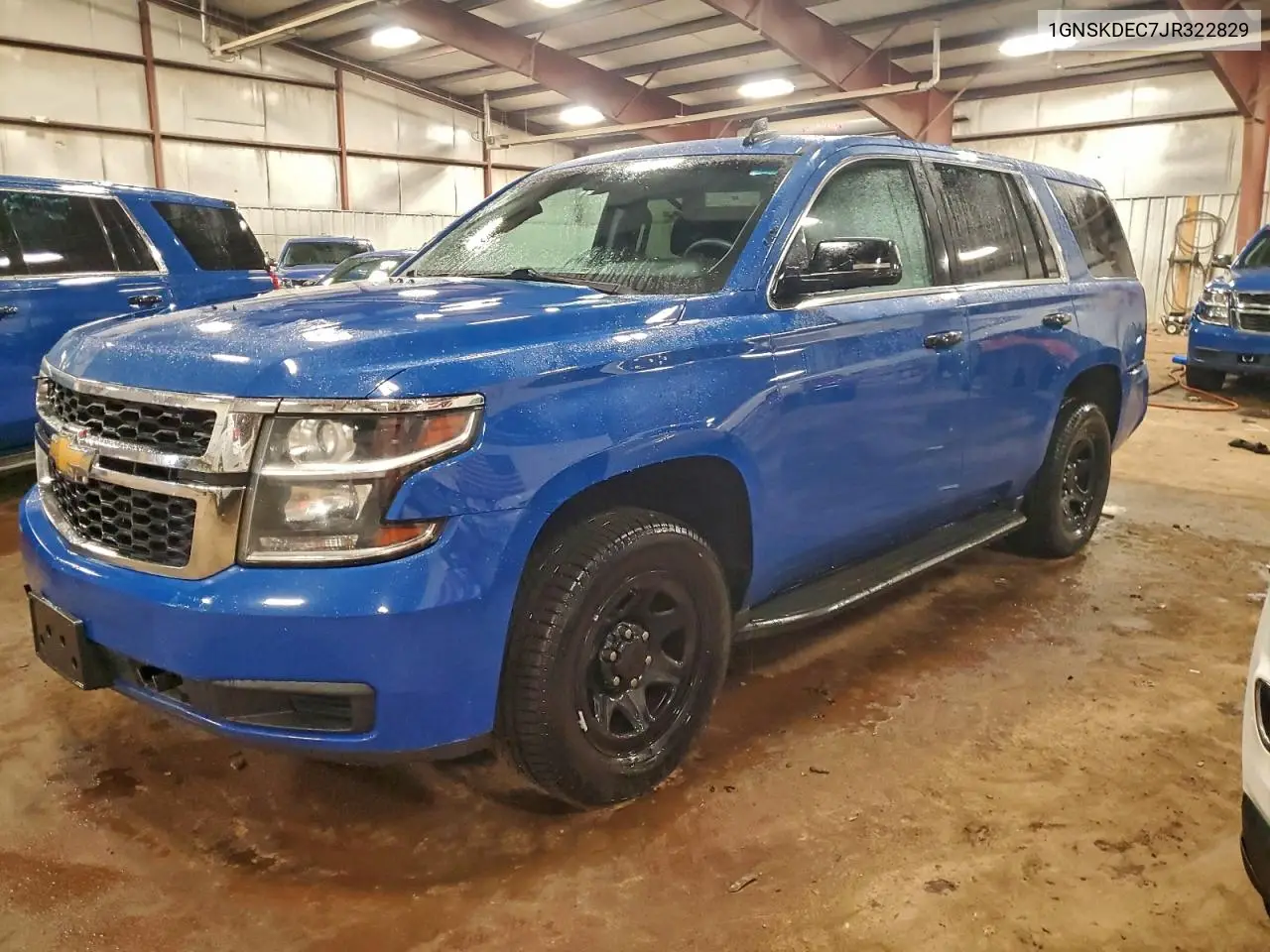 1GNSKDEC7JR322829 2018 Chevrolet Tahoe Police