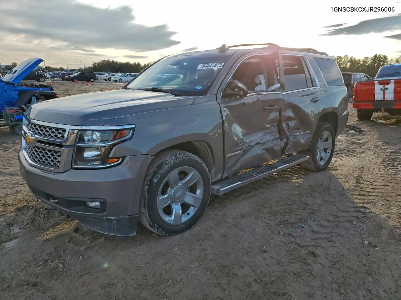 1GNSCBKCXJR296006 2018 Chevrolet Tahoe C1500 Lt