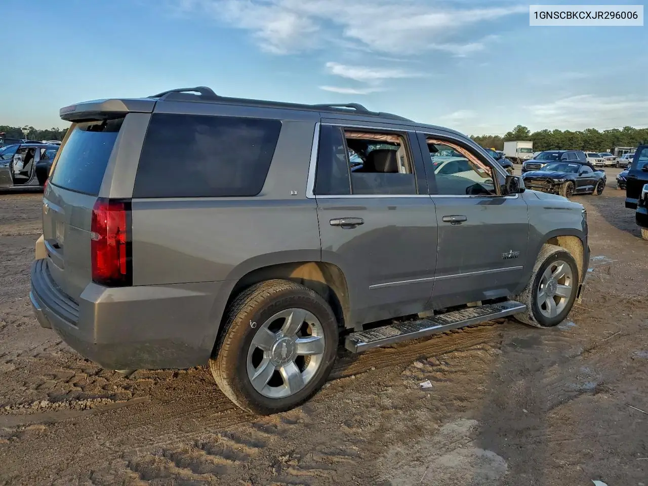 1GNSCBKCXJR296006 2018 Chevrolet Tahoe C1500 Lt