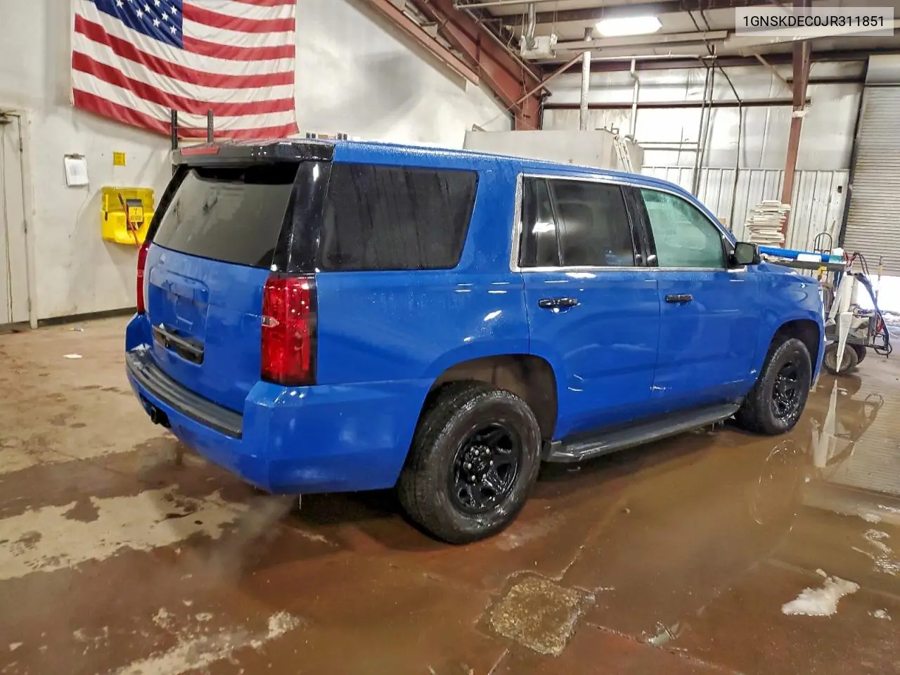 1GNSKDEC0JR311851 2018 Chevrolet Tahoe Police