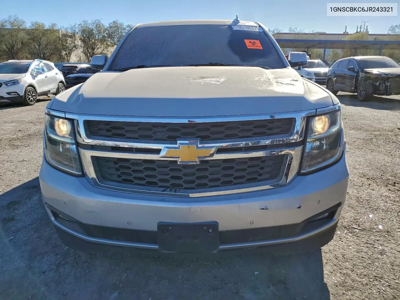 1GNSCBKC6JR243321 2018 Chevrolet Tahoe C1500 Lt