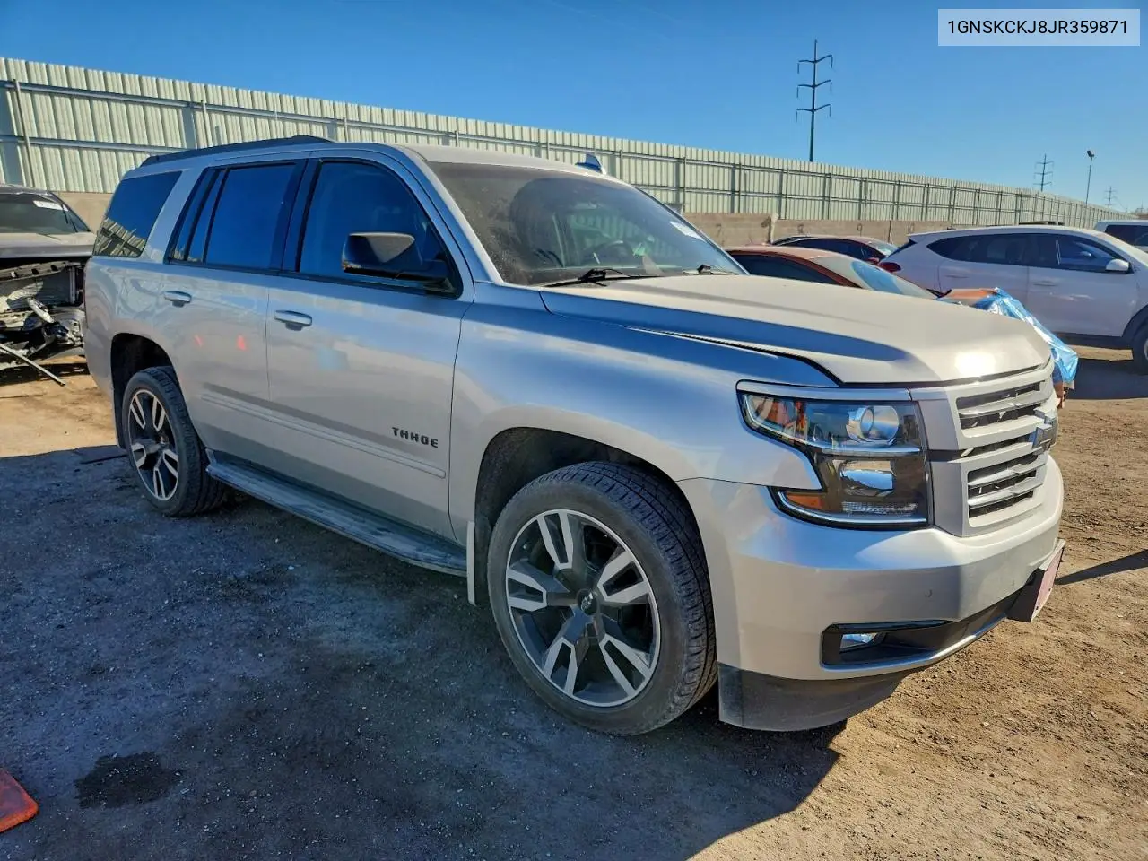 1GNSKCKJ8JR359871 2018 Chevrolet Tahoe K1500 Premier
