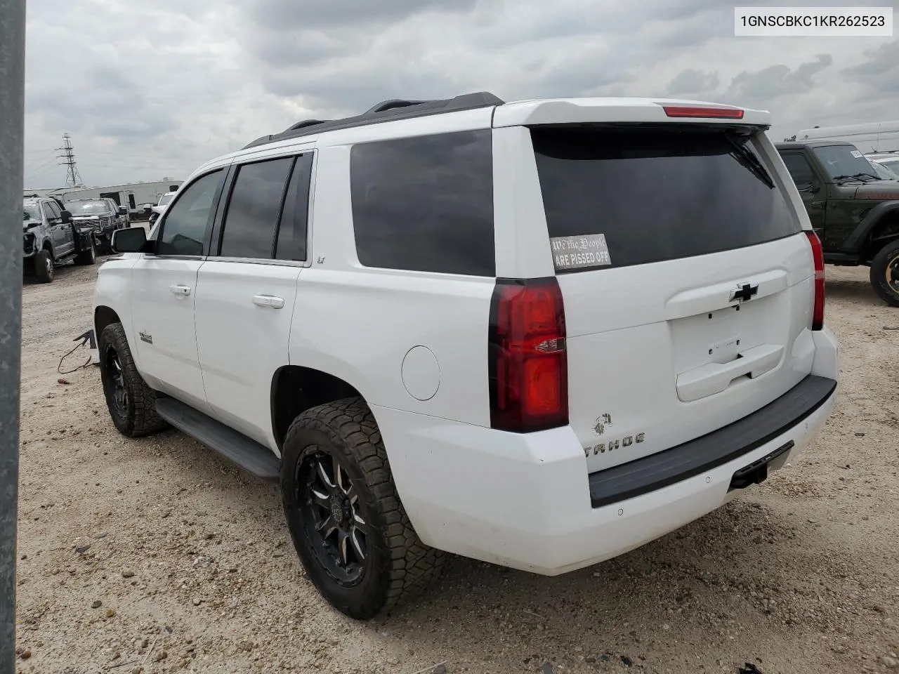 2019 Chevrolet Tahoe C1500 Lt VIN: 1GNSCBKC1KR262523 Lot: 52107134