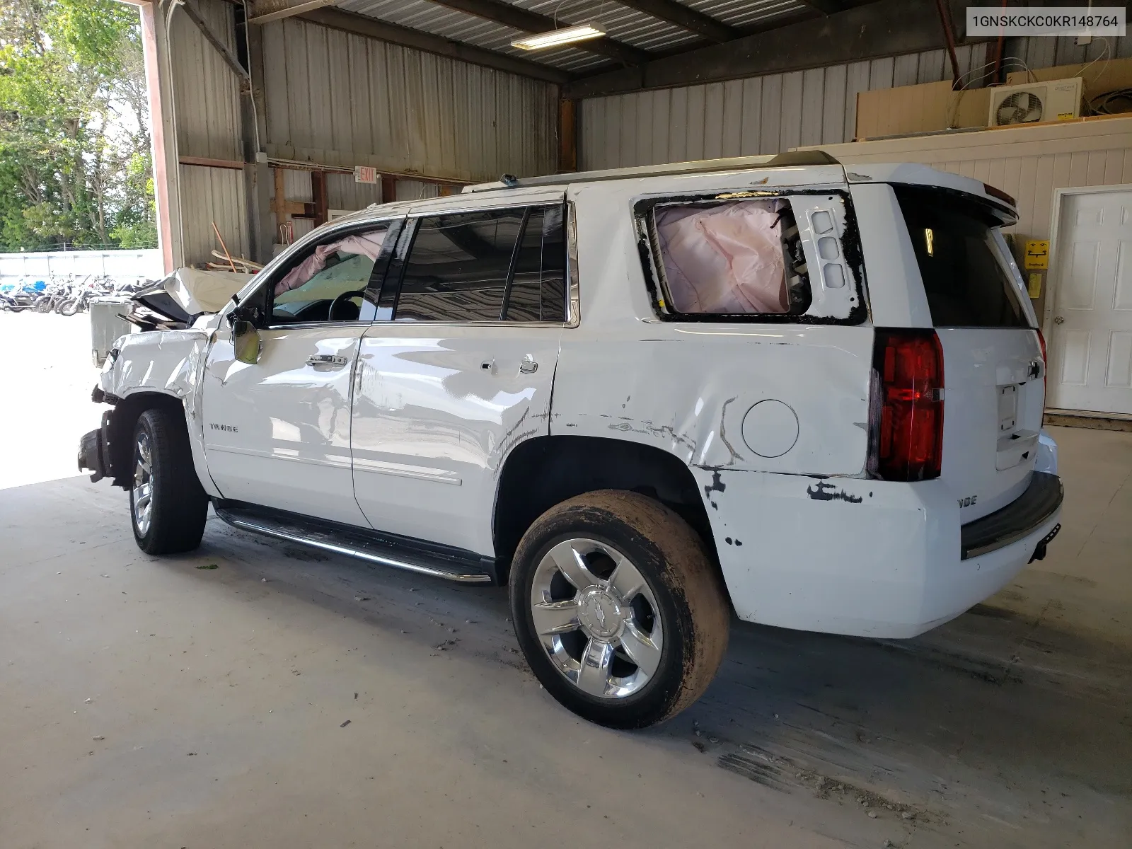 2019 Chevrolet Tahoe K1500 Premier VIN: 1GNSKCKC0KR148764 Lot: 54212404