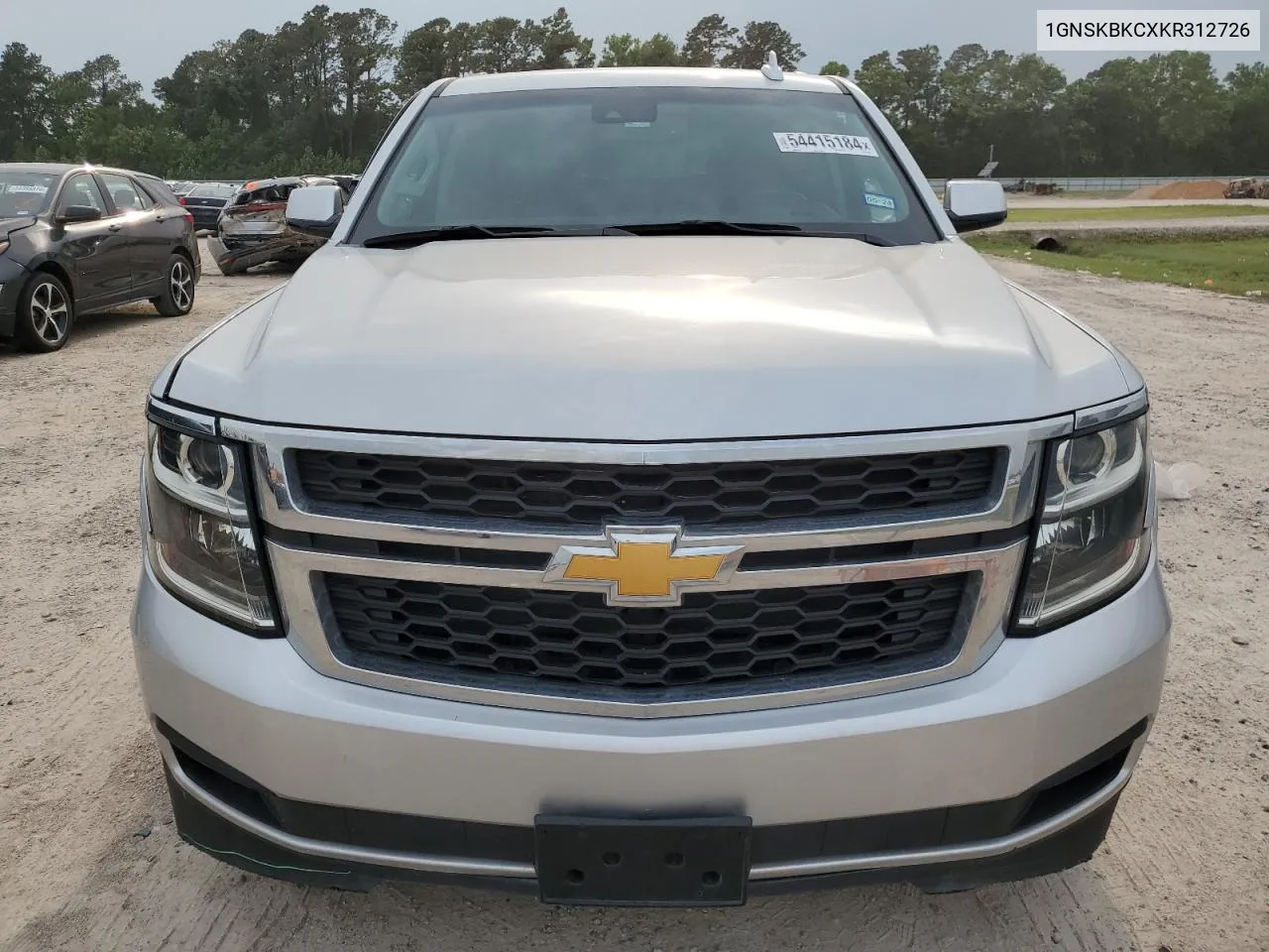 2019 Chevrolet Tahoe K1500 Lt VIN: 1GNSKBKCXKR312726 Lot: 54415184