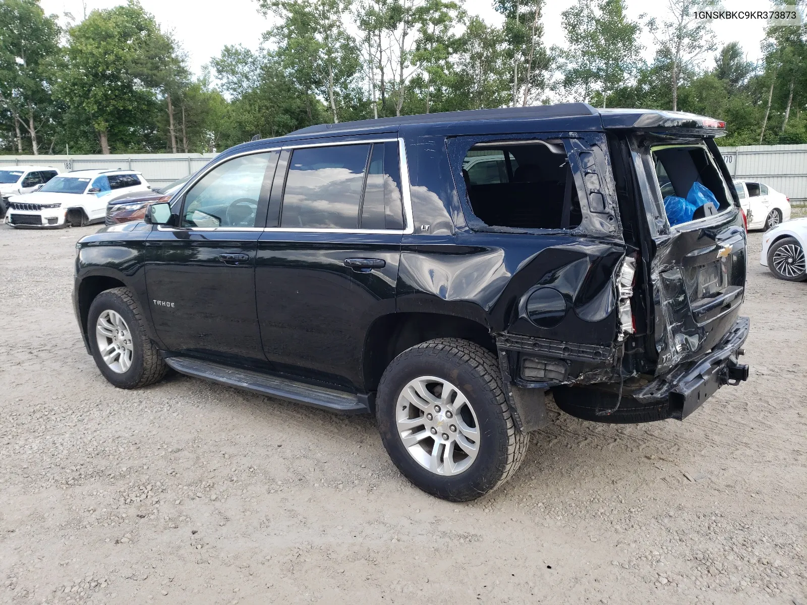 2019 Chevrolet Tahoe K1500 Lt VIN: 1GNSKBKC9KR373873 Lot: 57516784