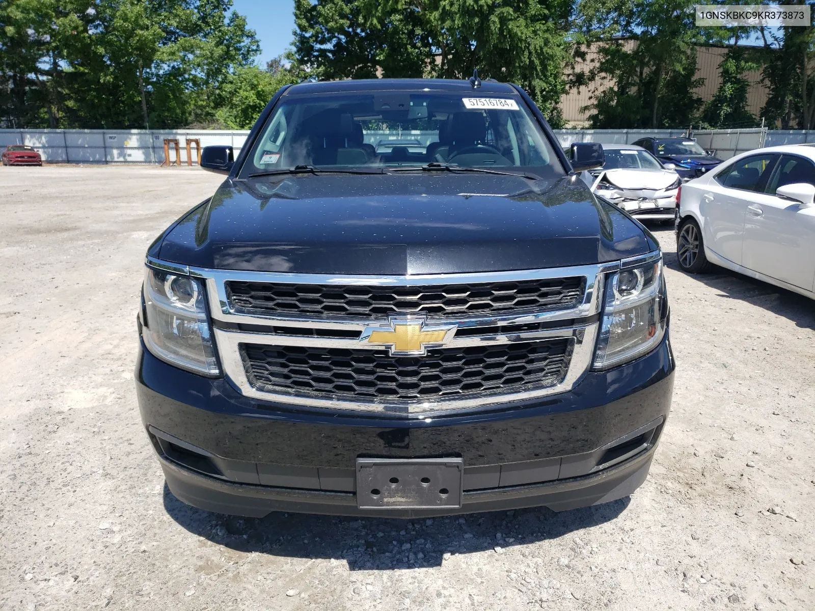 2019 Chevrolet Tahoe K1500 Lt VIN: 1GNSKBKC9KR373873 Lot: 57516784