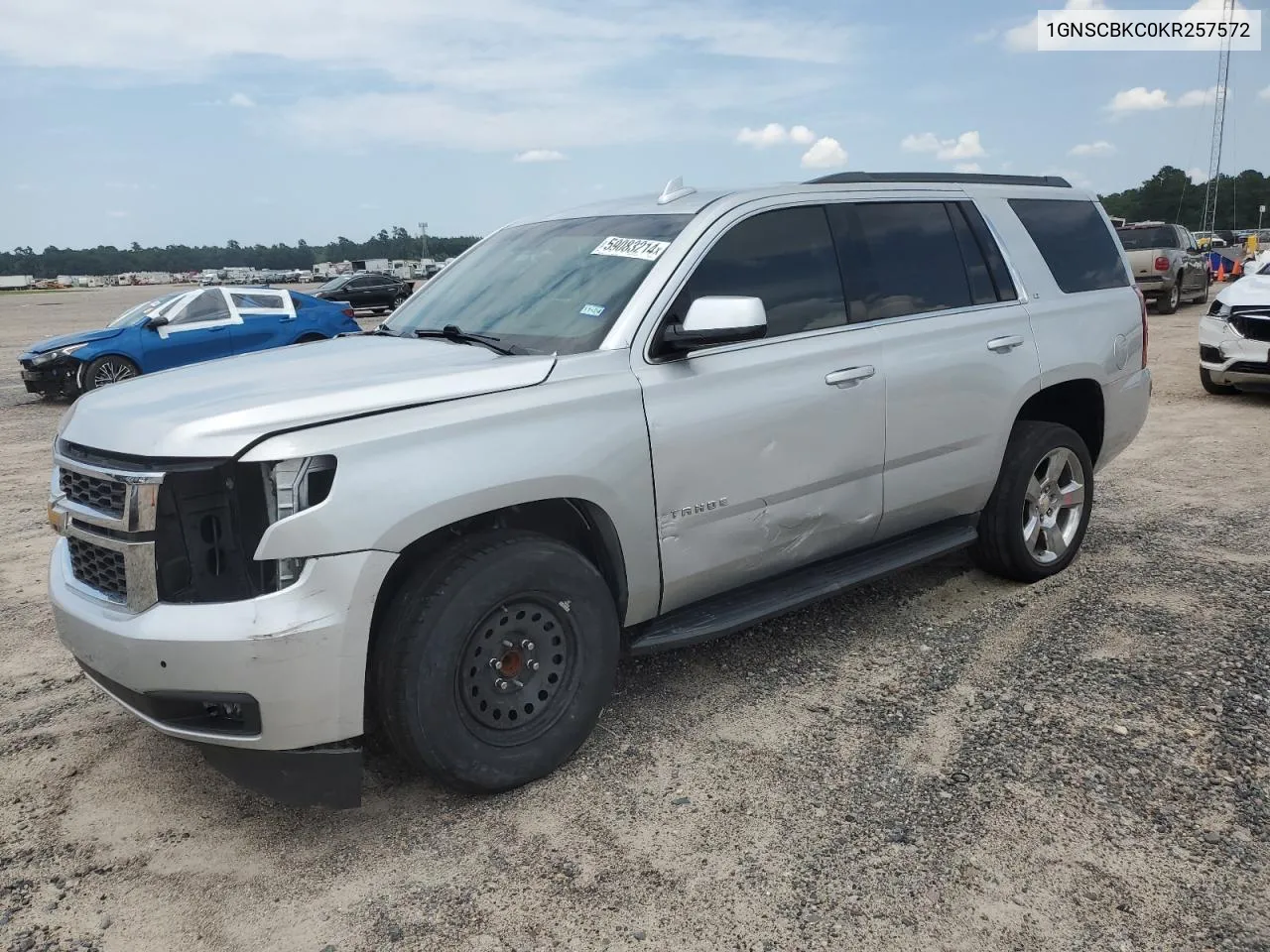 1GNSCBKC0KR257572 2019 Chevrolet Tahoe C1500 Lt