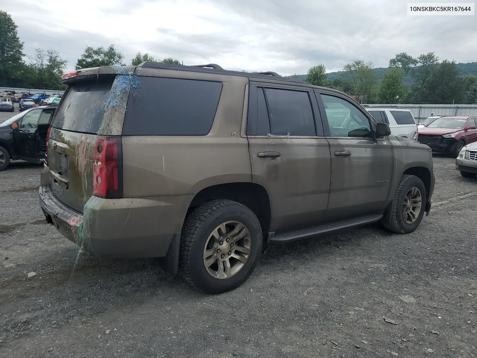 2019 Chevrolet Tahoe K1500 Lt VIN: 1GNSKBKC5KR167644 Lot: 61961934