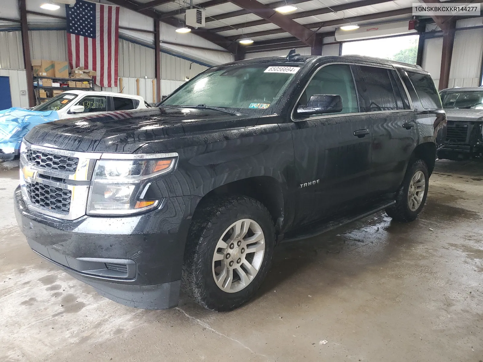 2019 Chevrolet Tahoe K1500 Lt VIN: 1GNSKBKCXKR144277 Lot: 65056694