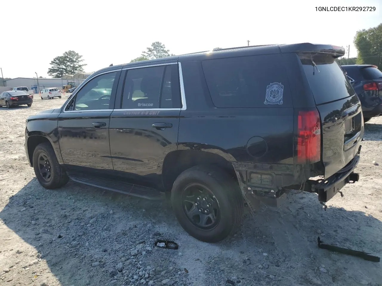 2019 Chevrolet Tahoe Police VIN: 1GNLCDEC1KR292729 Lot: 65443614