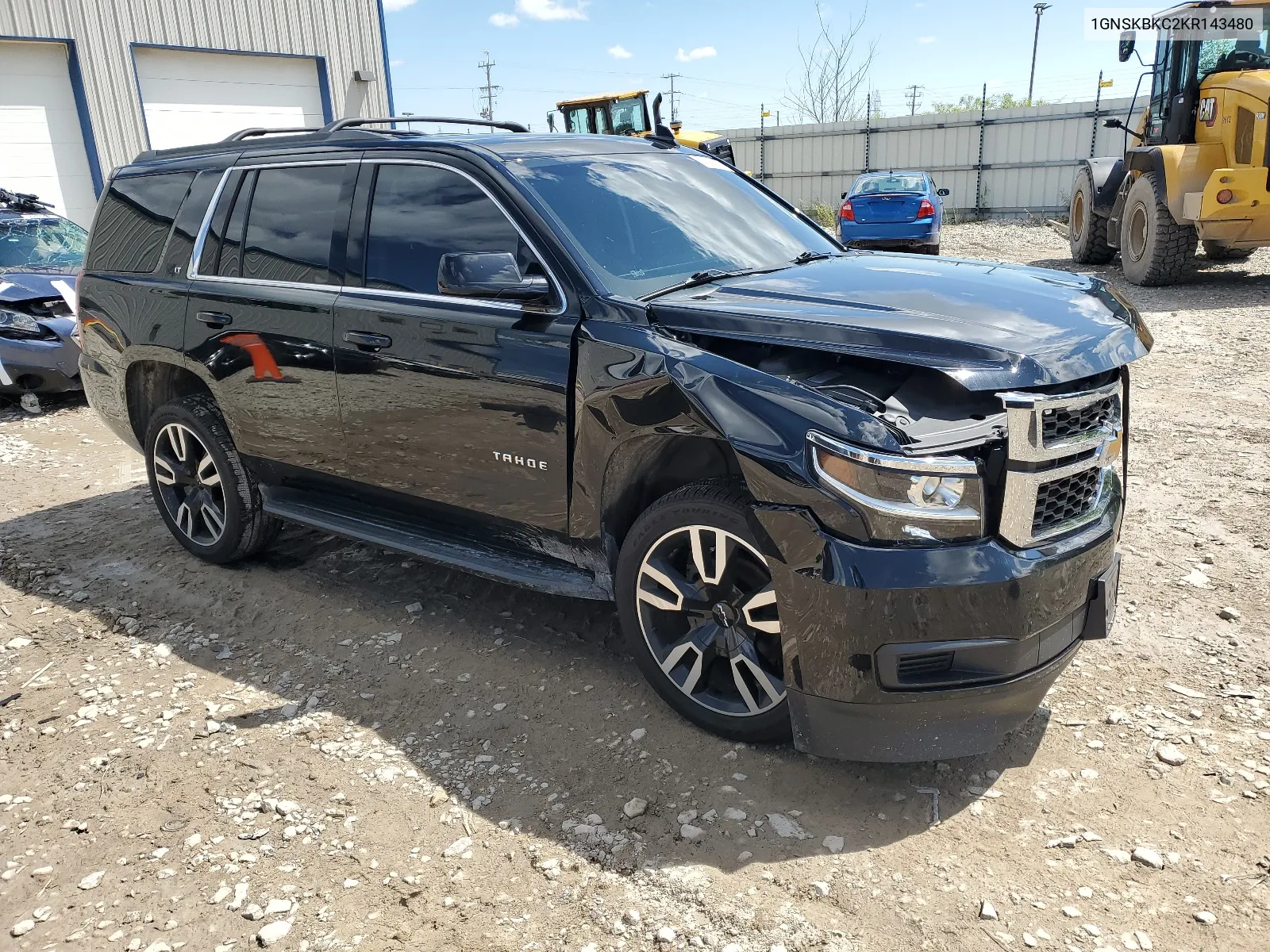 1GNSKBKC2KR143480 2019 Chevrolet Tahoe K1500 Lt