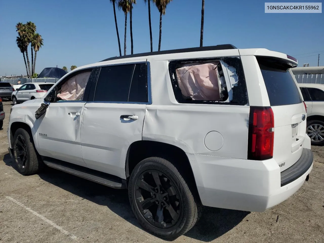 2019 Chevrolet Tahoe C1500 Ls VIN: 1GNSCAKC4KR155962 Lot: 66419124