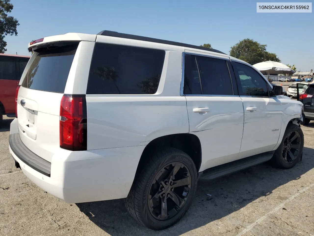 2019 Chevrolet Tahoe C1500 Ls VIN: 1GNSCAKC4KR155962 Lot: 66419124