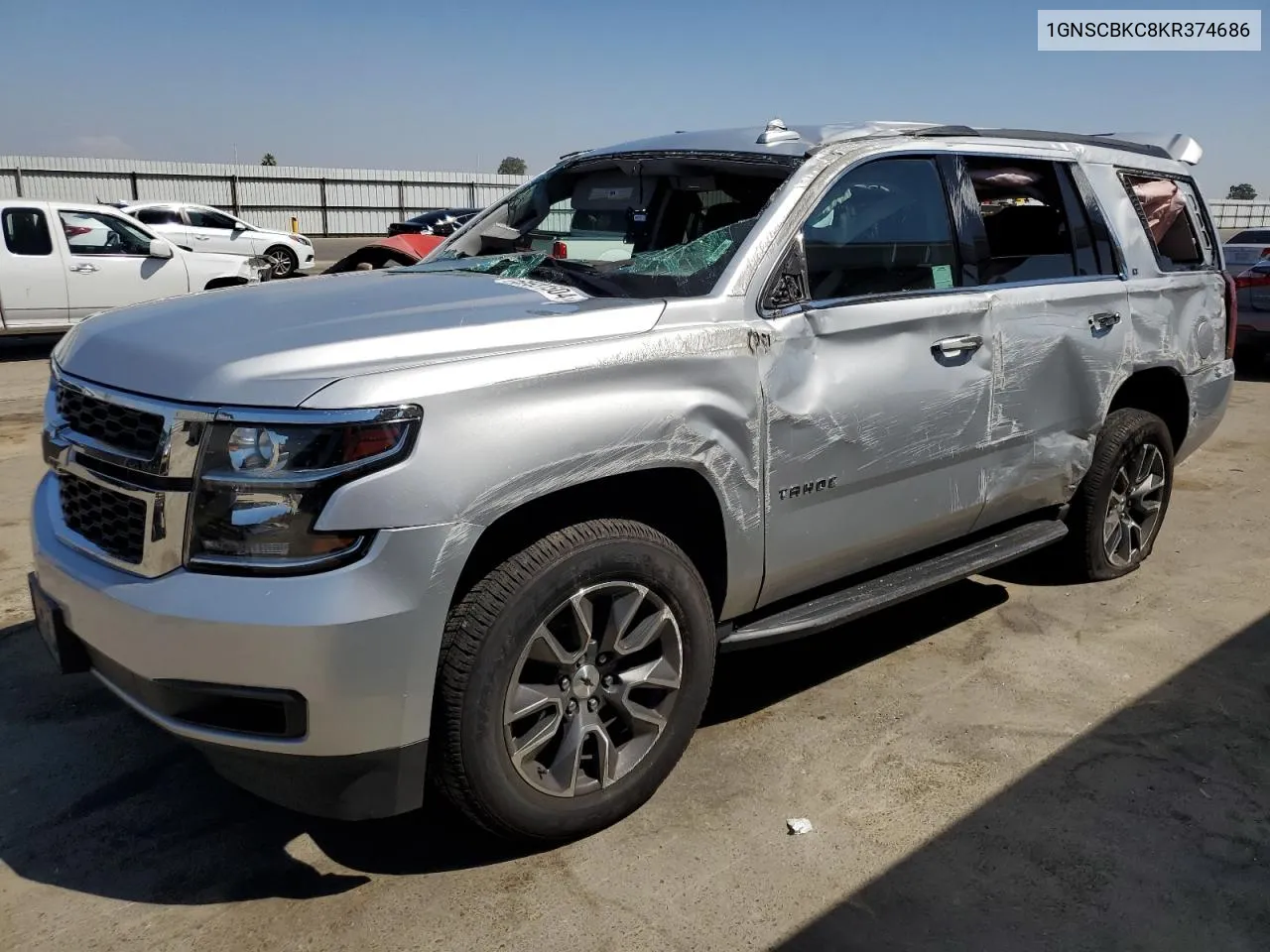 2019 Chevrolet Tahoe C1500 Lt VIN: 1GNSCBKC8KR374686 Lot: 66931504