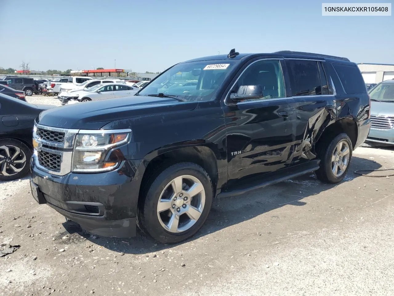 2019 Chevrolet Tahoe K1500 Ls VIN: 1GNSKAKCXKR105408 Lot: 68729854