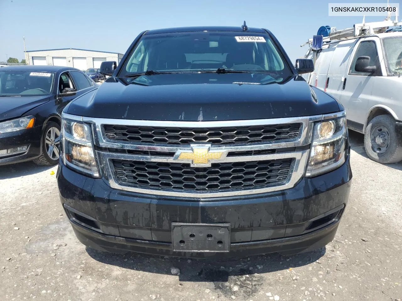 2019 Chevrolet Tahoe K1500 Ls VIN: 1GNSKAKCXKR105408 Lot: 68729854