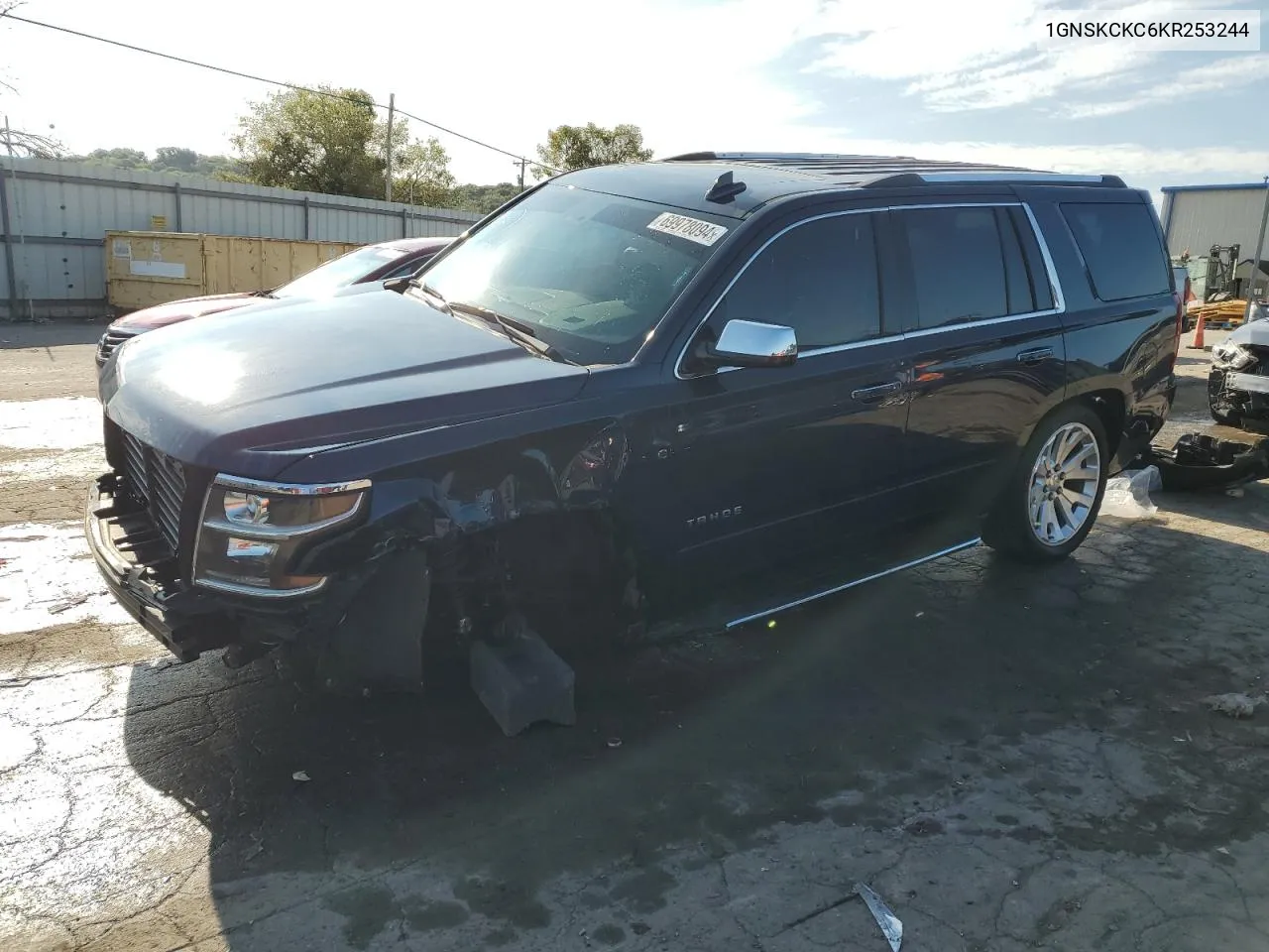 2019 Chevrolet Tahoe K1500 Premier VIN: 1GNSKCKC6KR253244 Lot: 69978094