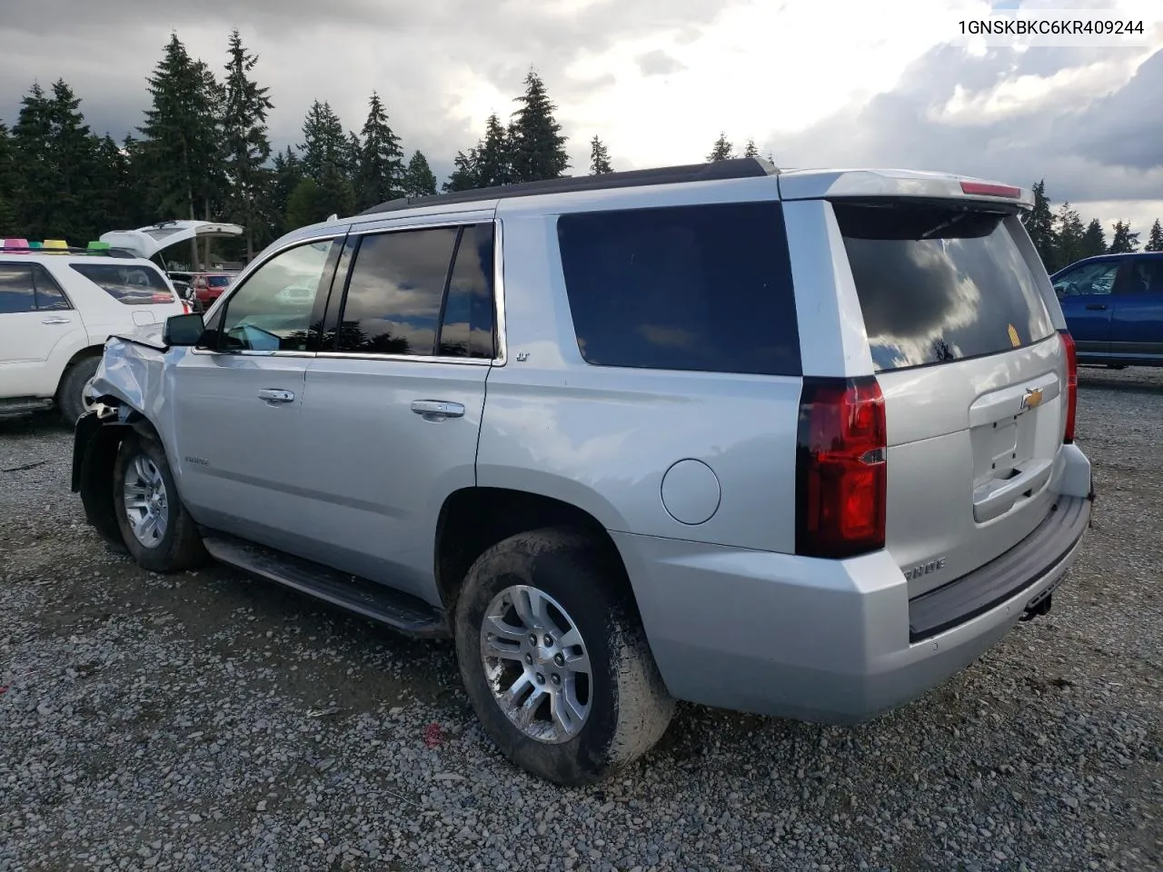 2019 Chevrolet Tahoe K1500 Lt VIN: 1GNSKBKC6KR409244 Lot: 71089954