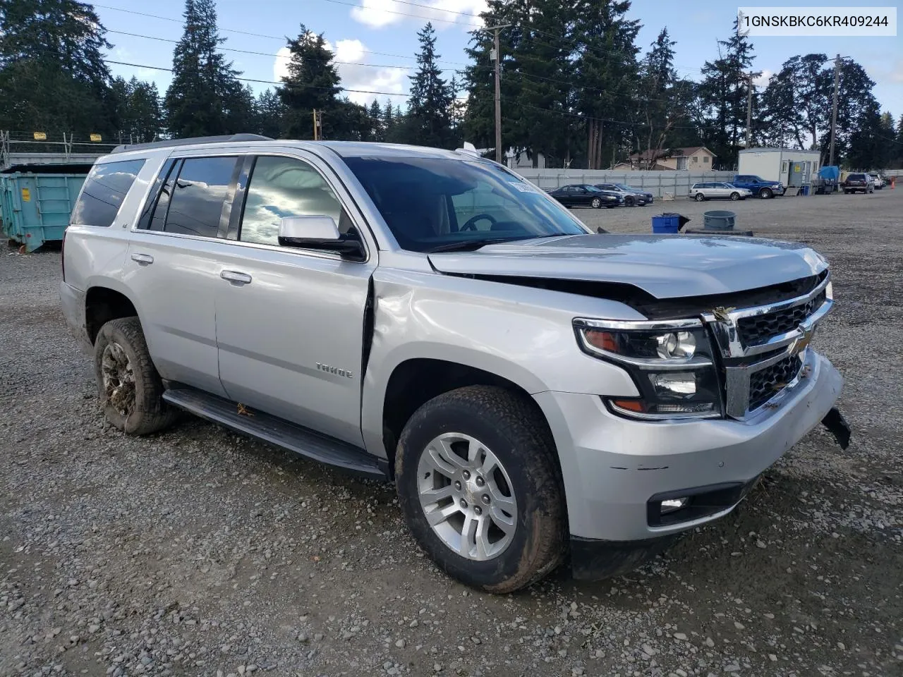 1GNSKBKC6KR409244 2019 Chevrolet Tahoe K1500 Lt