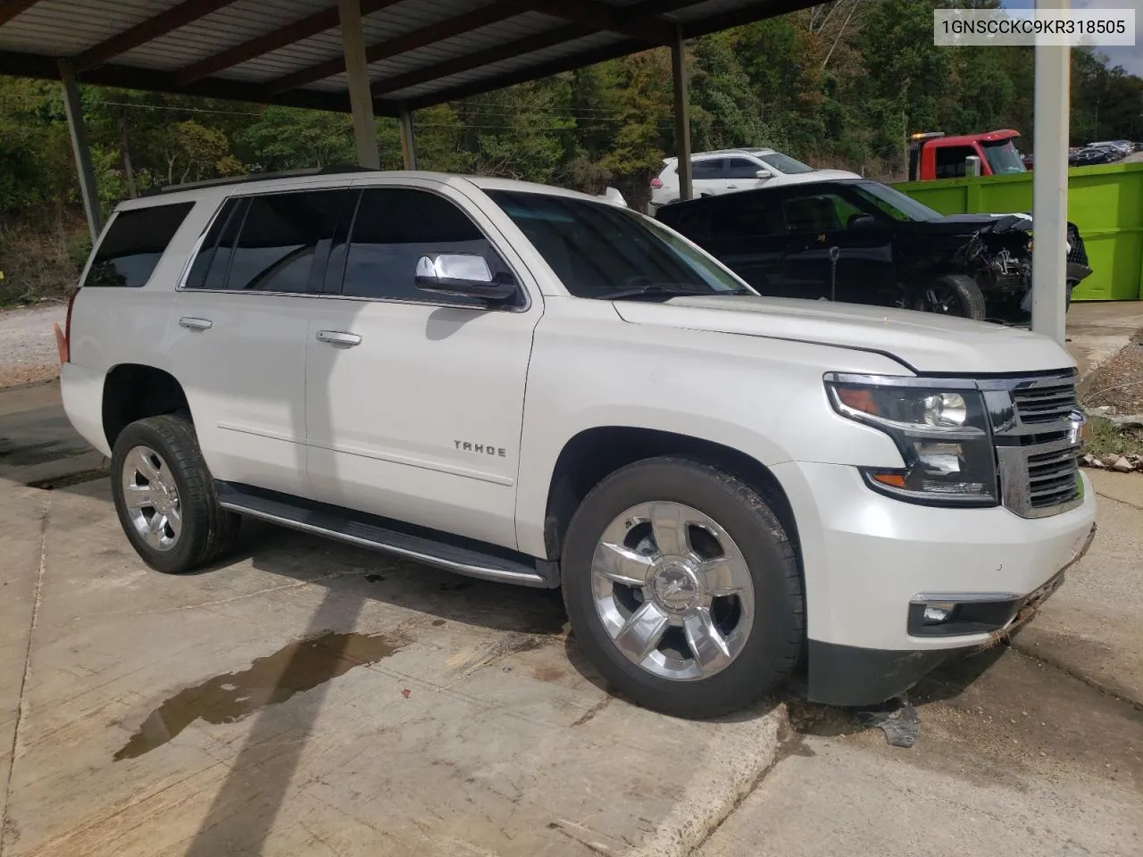 1GNSCCKC9KR318505 2019 Chevrolet Tahoe C1500 Premier