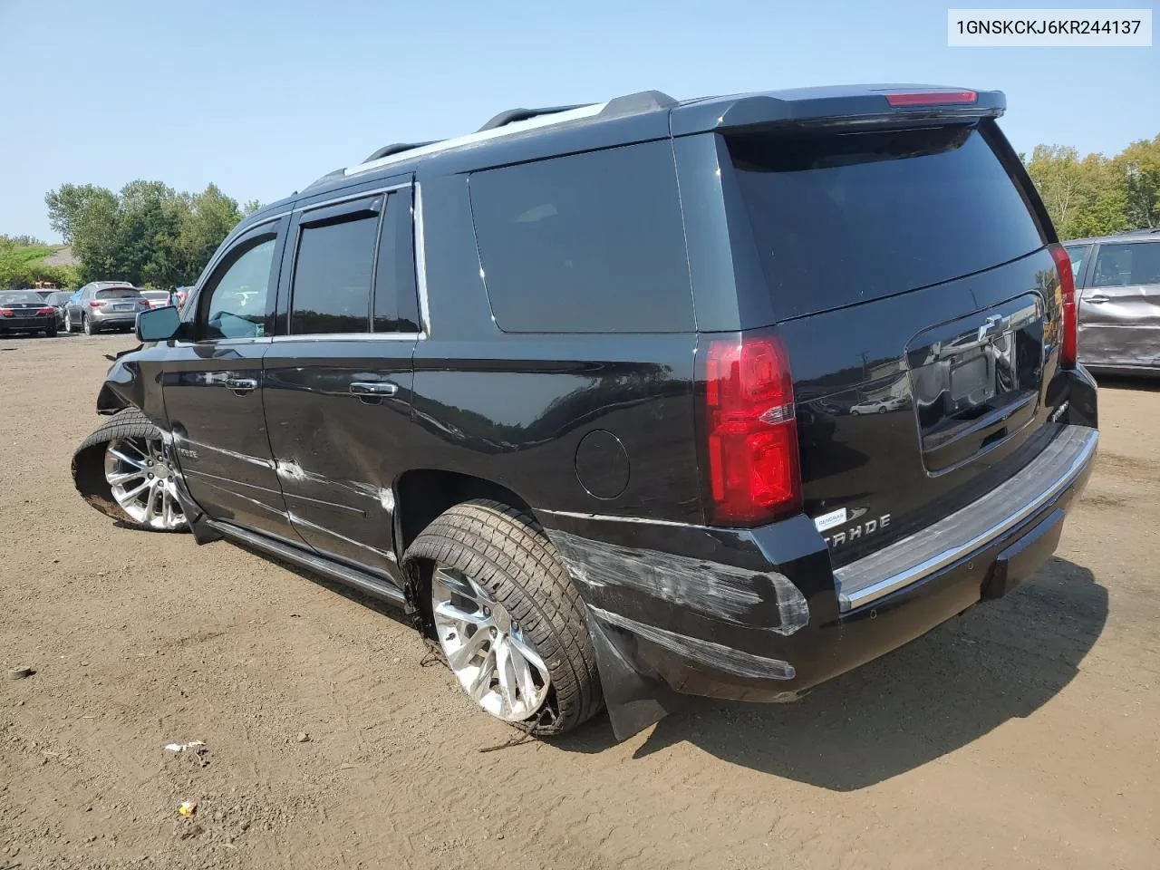 2019 Chevrolet Tahoe K1500 Premier VIN: 1GNSKCKJ6KR244137 Lot: 71426984