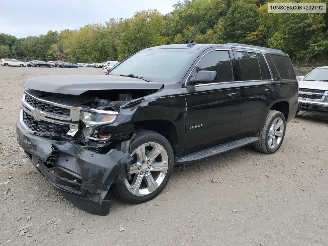 2019 Chevrolet Tahoe C1500 Lt VIN: 1GNSCBKC0KR292192 Lot: 71615864