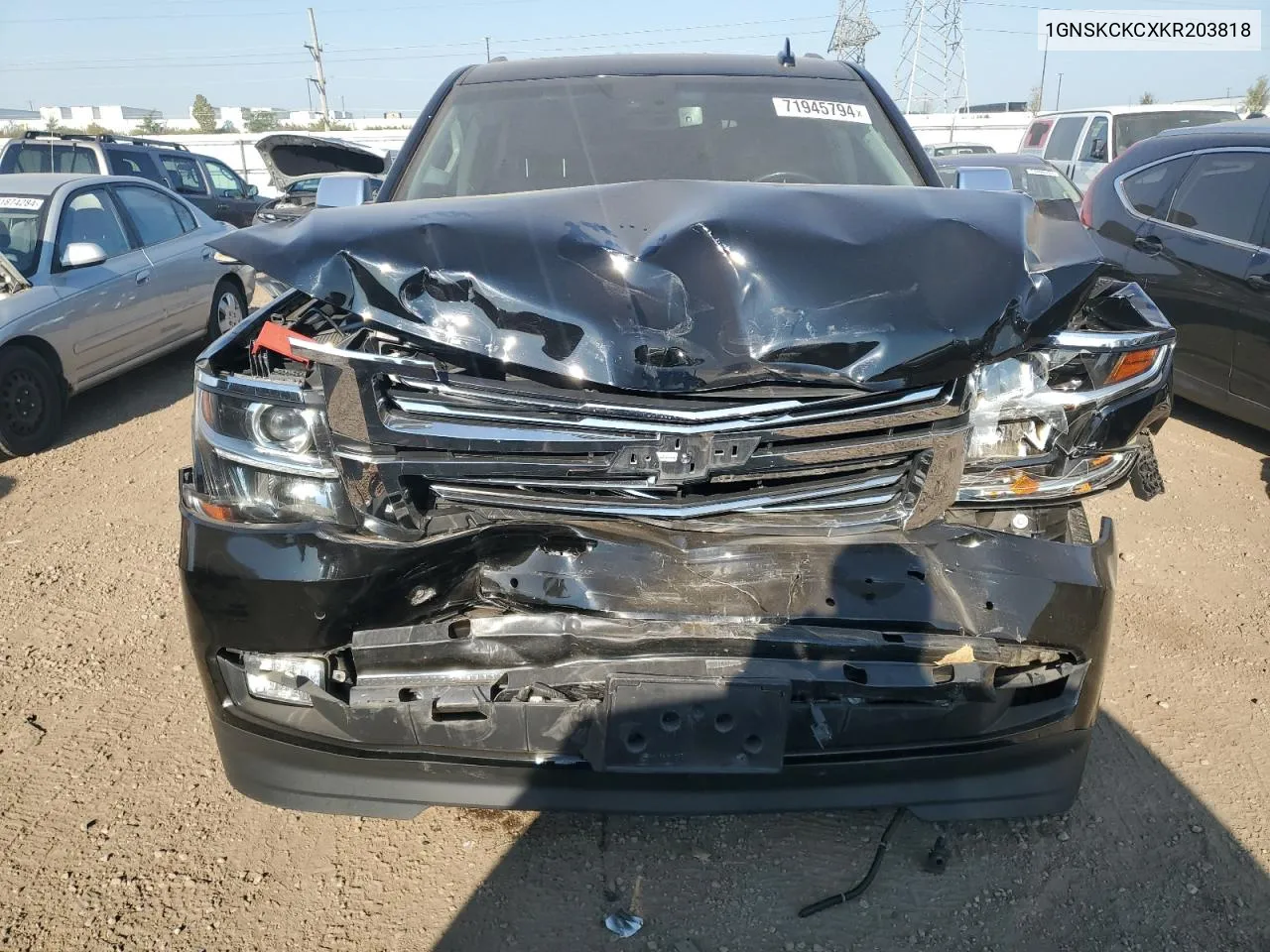 1GNSKCKCXKR203818 2019 Chevrolet Tahoe K1500 Premier